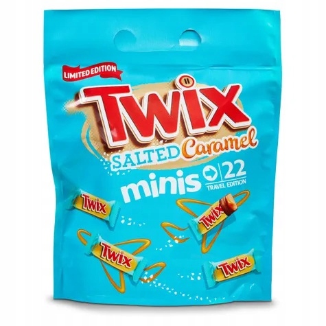 BATONIKI MARS TWIX SŁONY KARMEL MINIS 22 SZT. 440g