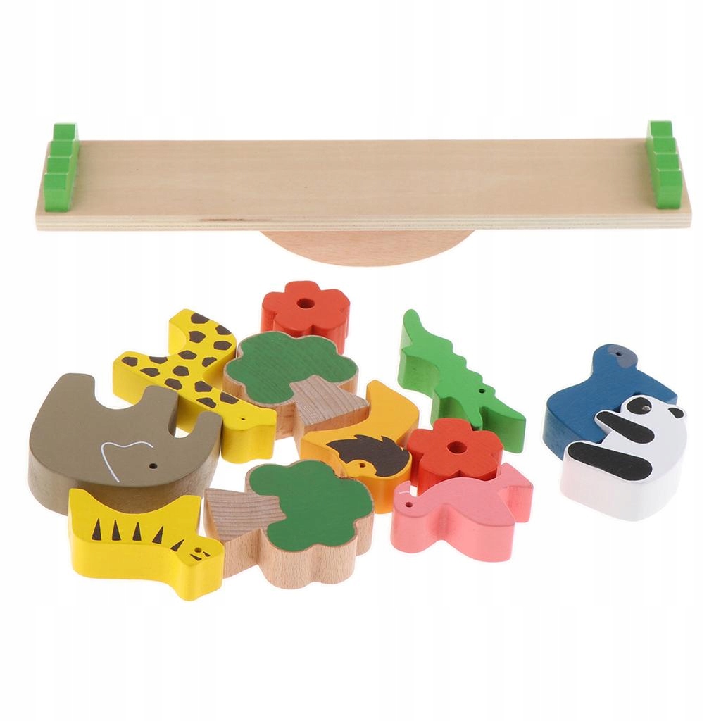 Balance Animals Toy Stacking Block dla