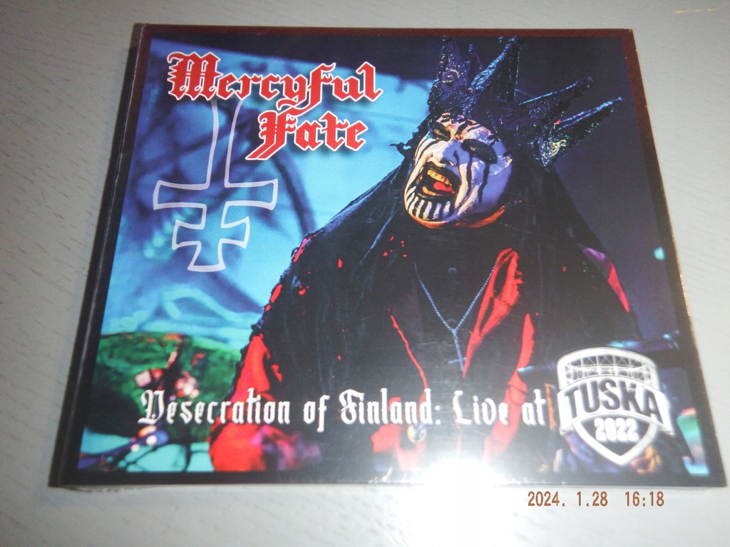 MERCYFUL FATE - Desecration of Finland : Live at Tuska 2022 DIGI unikat