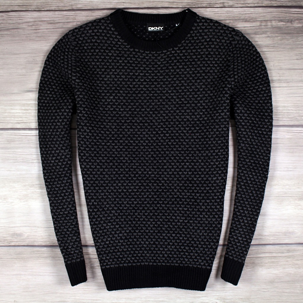 DKNY Męski Sweter Premium / Wool / M