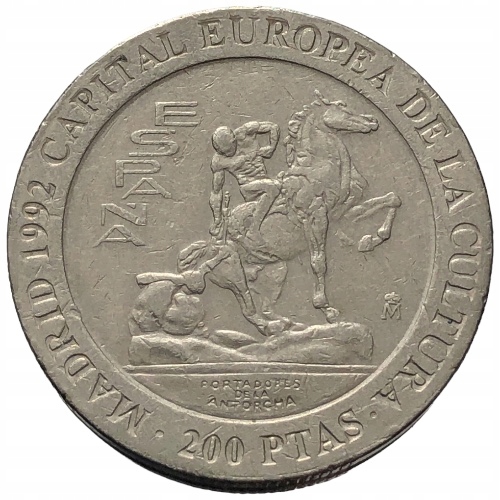 62415. Hiszpania - 200 peset - 1992r.