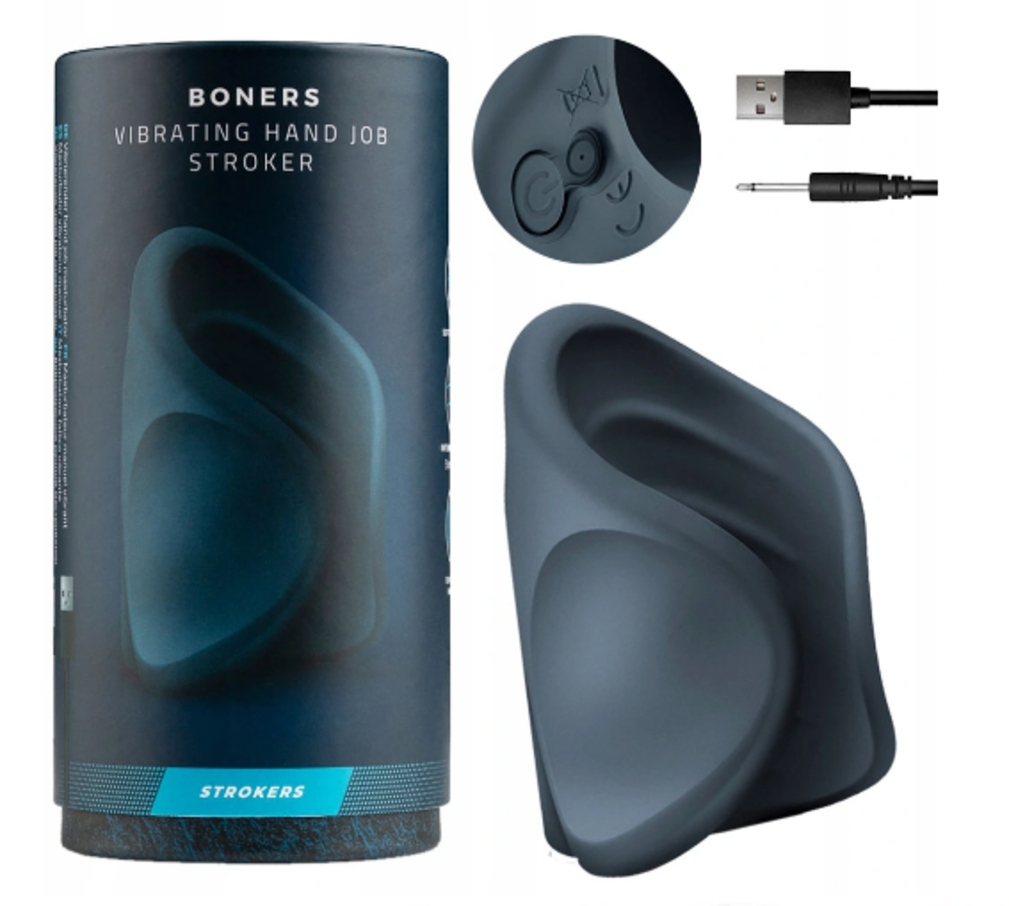 Masturbator dla mężczyzn Vibrating Handjob Stroker