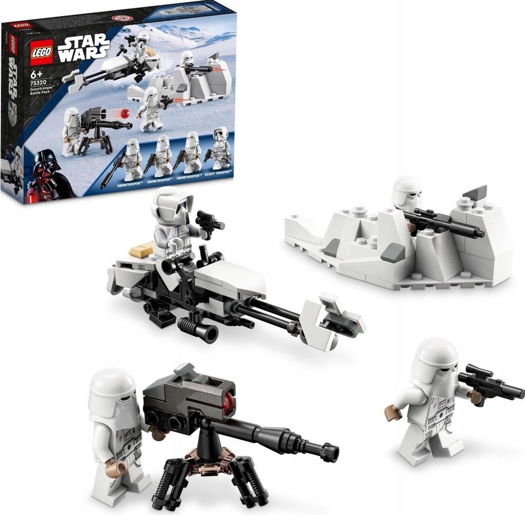 LEGO Star Wars Zestaw Bitewny ze Szturmowcem Śnież