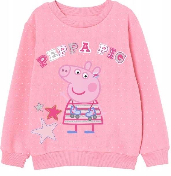 BLUZA DZIEWCZĘCA ŚWINKA PEPPA - 110