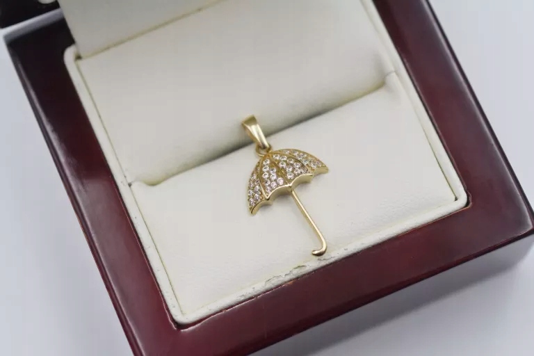 ZŁOTA ZAWIESZKA -PARASOLKA- PR.333 8K 0,87G