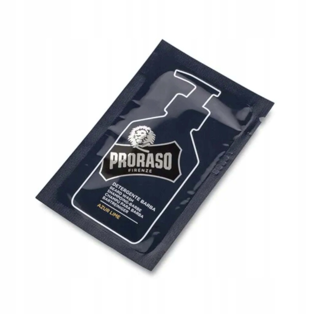 Proraso szampon do brody Azur Lime 4 ml próbka