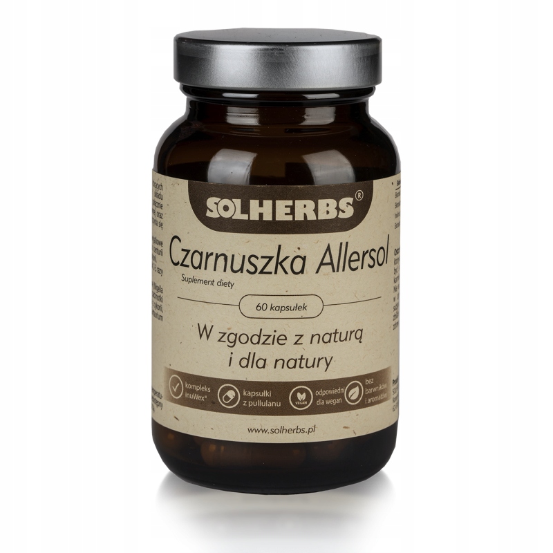 SOLHERBS Czarnuszka Allersol 60 kapsułek