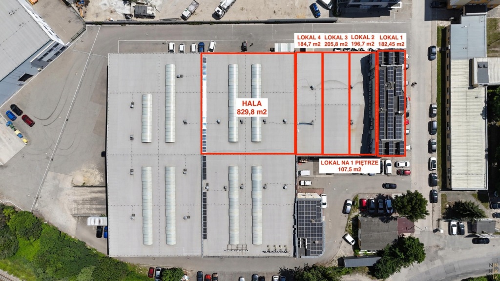 Komercyjne, Wrocław, Krzyki, Klecina, 1707 m²