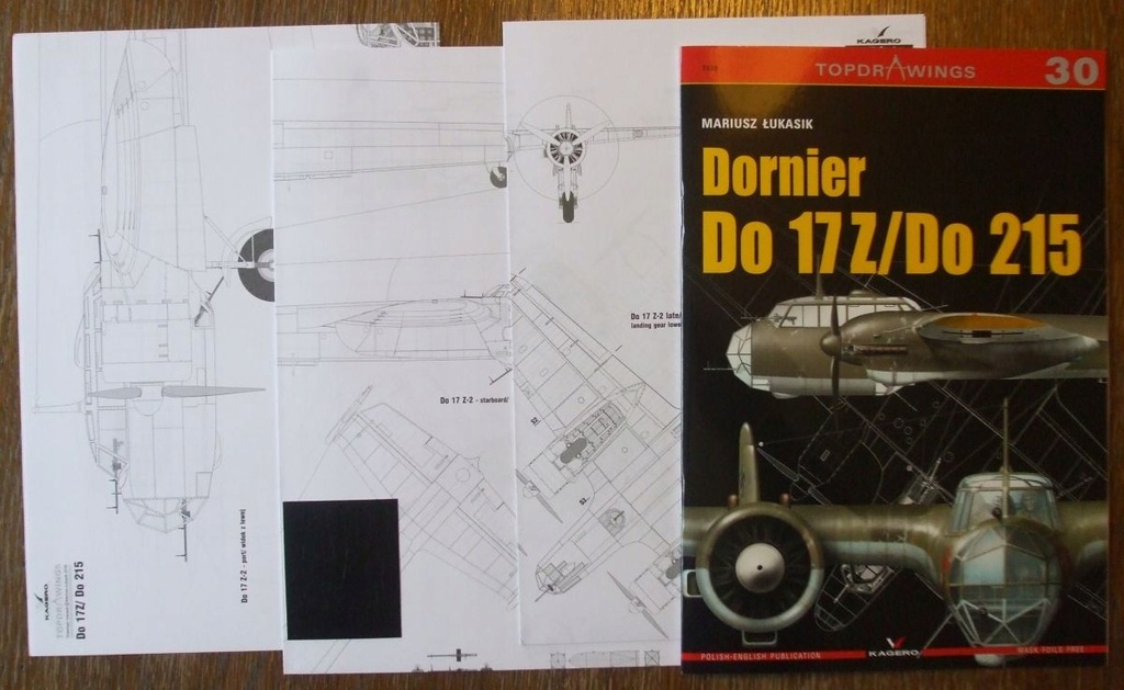 Купить Dornier Do 17/Do 215 - Кагеро Чертежи: отзывы, фото, характеристики в интерне-магазине Aredi.ru