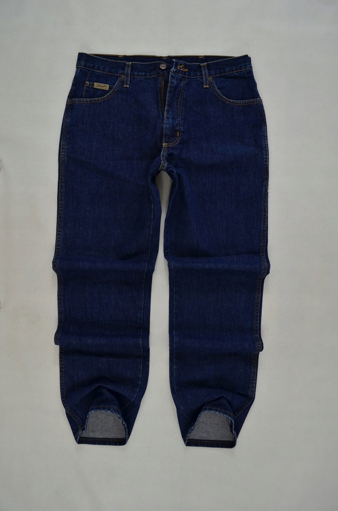 WRANGLER JEANS SPODNIE TEXAS PROSTE 84 cm *34/32*