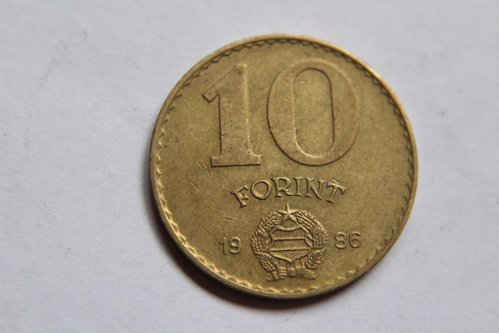 10 FORINT 1986 WĘGRY   - W094