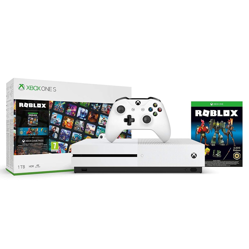 Konsola XBOX ONE S 1TB PAD +Gra Roblox