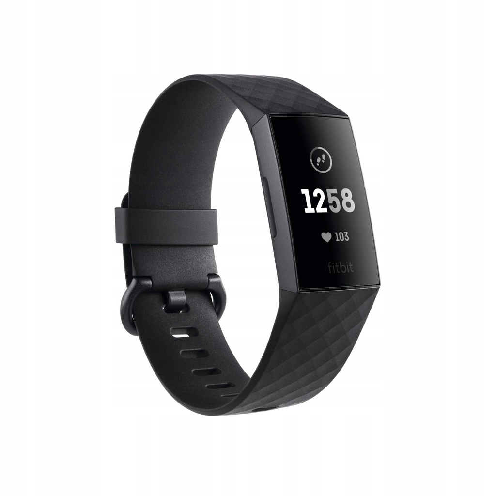 Smartwatch Fitbit Charge 3 czarny