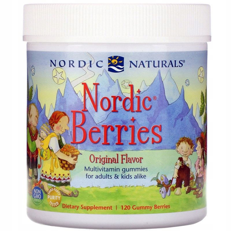 NORDIC NATURALS NORDIC BERRIES MULTIVITAMIN 120