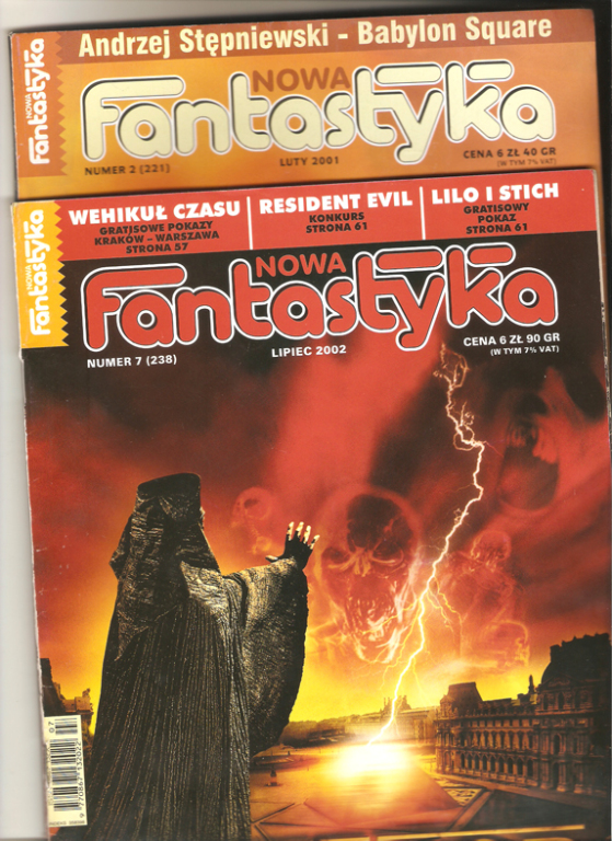 Nowa Fantastyka - 1 szt. lipiec 2002