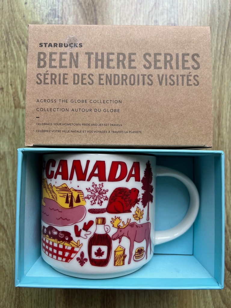STARBUCKS kubek ceramiczny BEEN THERE: CANADA 414ml NOWY