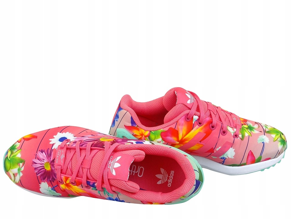 bloom  ADIDAS ZX FLUX BUTY DAMSKIE KWIATY WYPRZEDAŻ -40