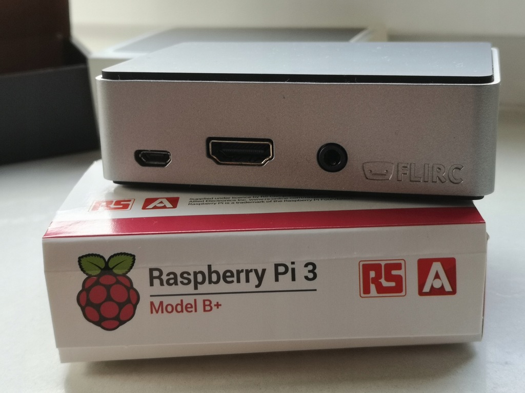 Raspberry Pi3 B+ z ob. FLIRC i kartą 8GB /VOLUMIO/