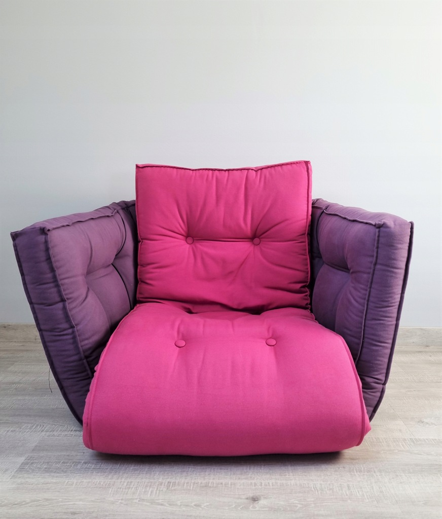 FOTEL ROZKŁADANY, futon, materac SOFA KARUP DESIGN