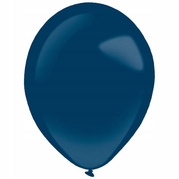 Balony lateksowe Decorator Metaliczne Niebieskie 12cm, 100 szt.