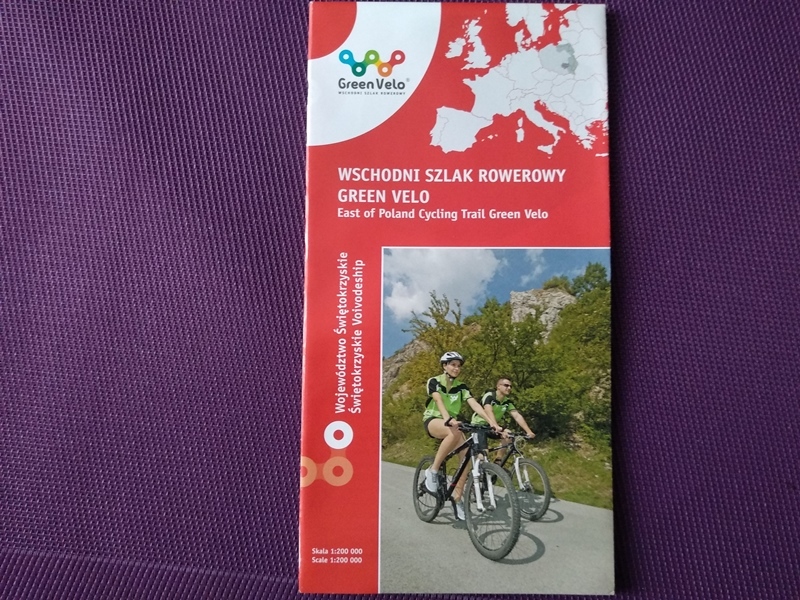 Mapa - Wschodni Szlak Rowerowy - Green Velo