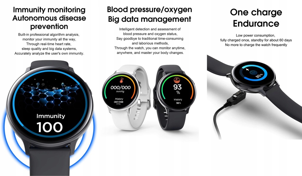 S30 Smartwatch inteligentny zegarek - 10163041289 - oficjalne archiwum Allegro
