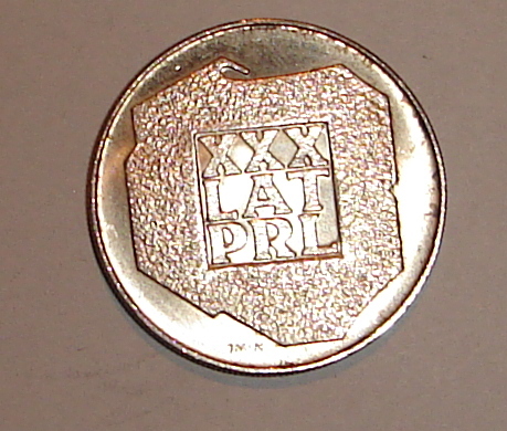 Moneta 200zł XXX Lat PRL 1974r