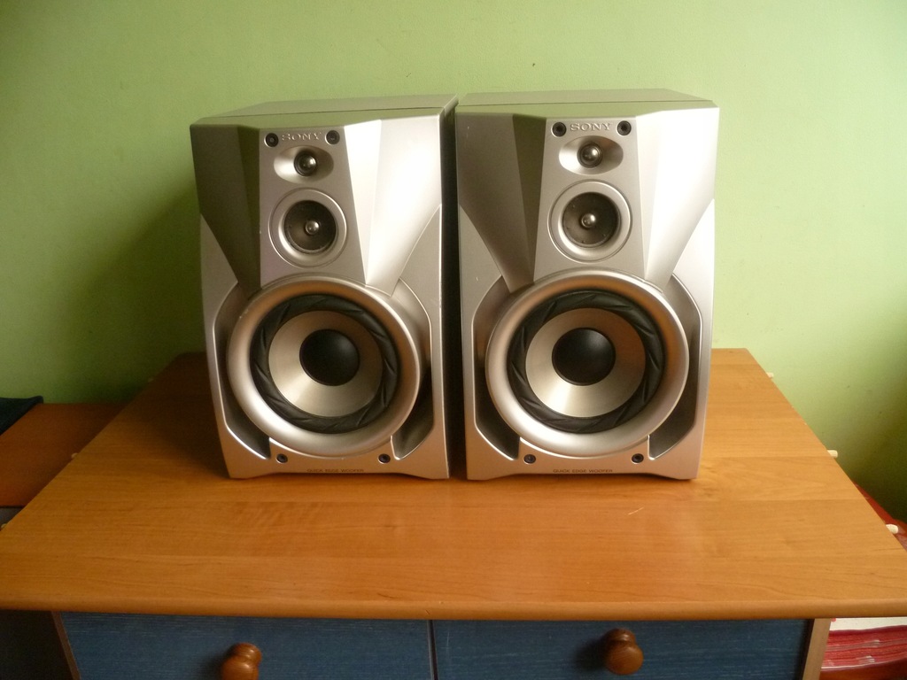 Sony Mhc Quick Edge Woofer Sony Sony Quick Edge Woofer スピーカー ペア