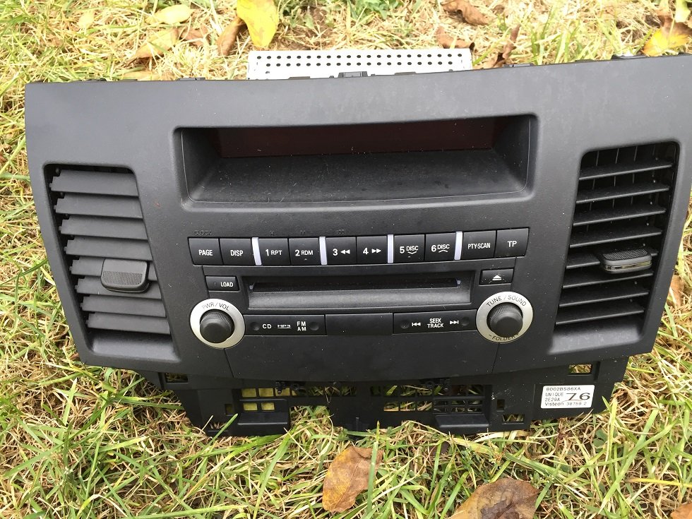 MITSUBISHI LANCER X RADIO CD MP3 + PANEL EUROP KPL