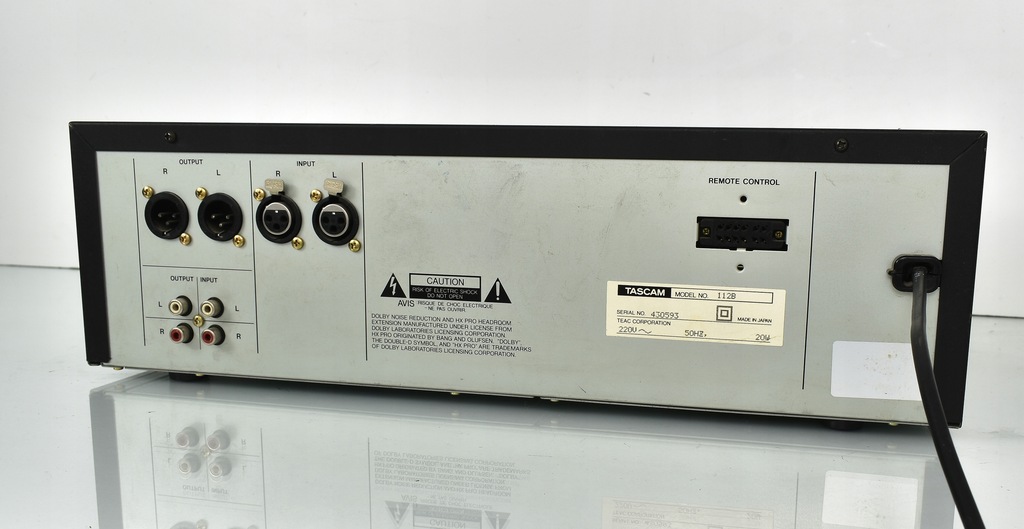 M*o様 TASCAM 112Ｂ TASCAM 112B , pancerny deck studyjny , 2 head. - 9817007771