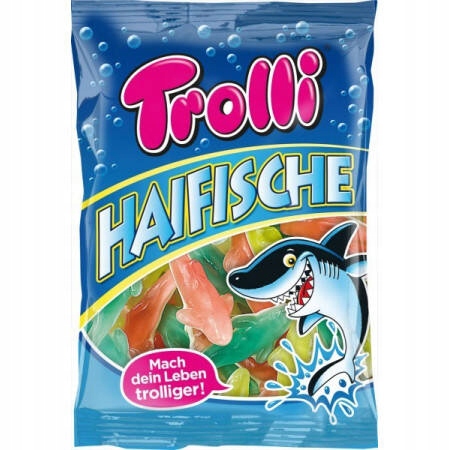 DE | Trolli Haifische Żelki 150 g