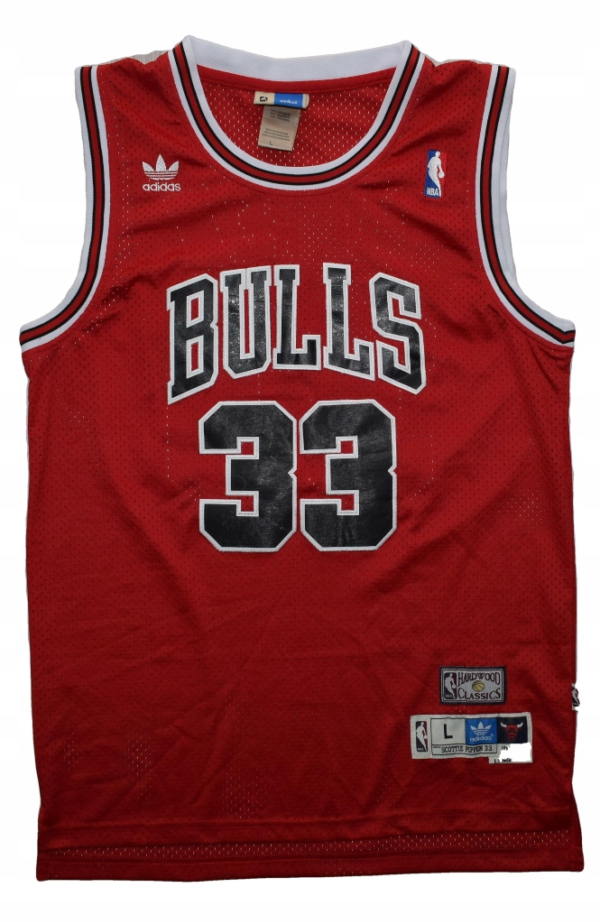 Adidas Originals 33 PIPPEN Chicago Bulls jersey