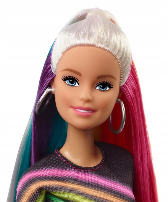 Купить Кукла Барби с блестящими радужными волосами MATTEL fxn96: отзывы, фото, характеристики в интерне-магазине Aredi.ru