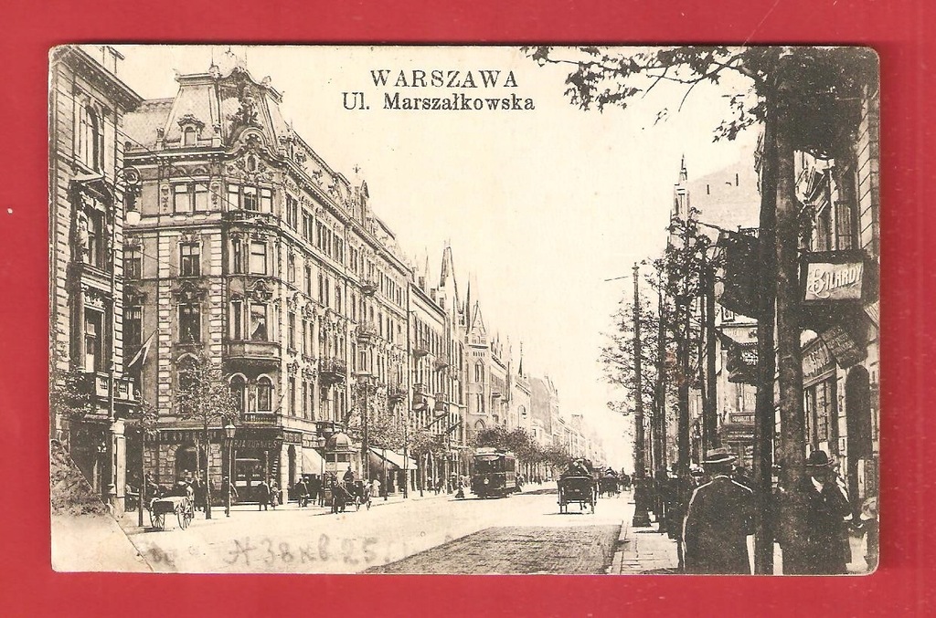 WARSZAWA 1910 ul Marszałkowska Ślusarski WADA!