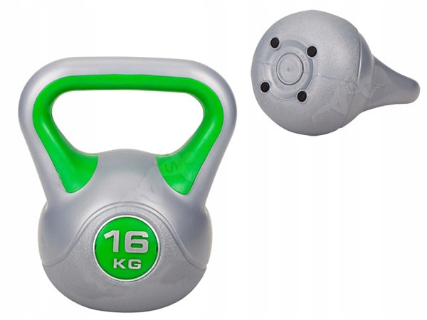 Hantla winylowa Kettlebell 16kg Hop-Sport