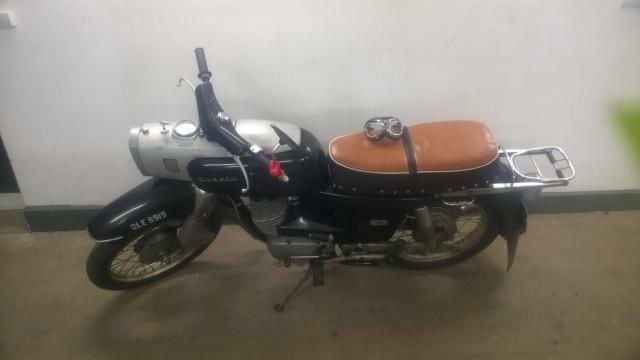 Przejażdżka motocyklem SHL GAZELA 1969r