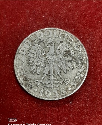 moneta 50 Groszy 1938r Fe bzm
