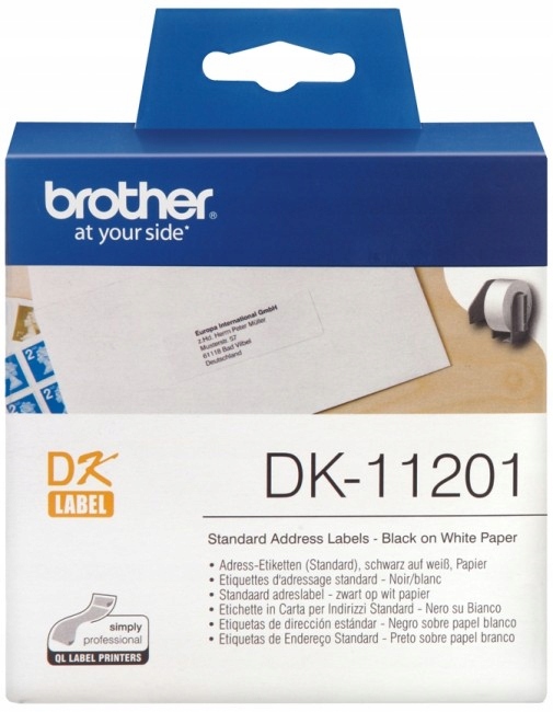 Купить Этикетки Brother DK11201 400 шт. - 29 х 90 мм.: отзывы, фото, характеристики в интерне-магазине Aredi.ru