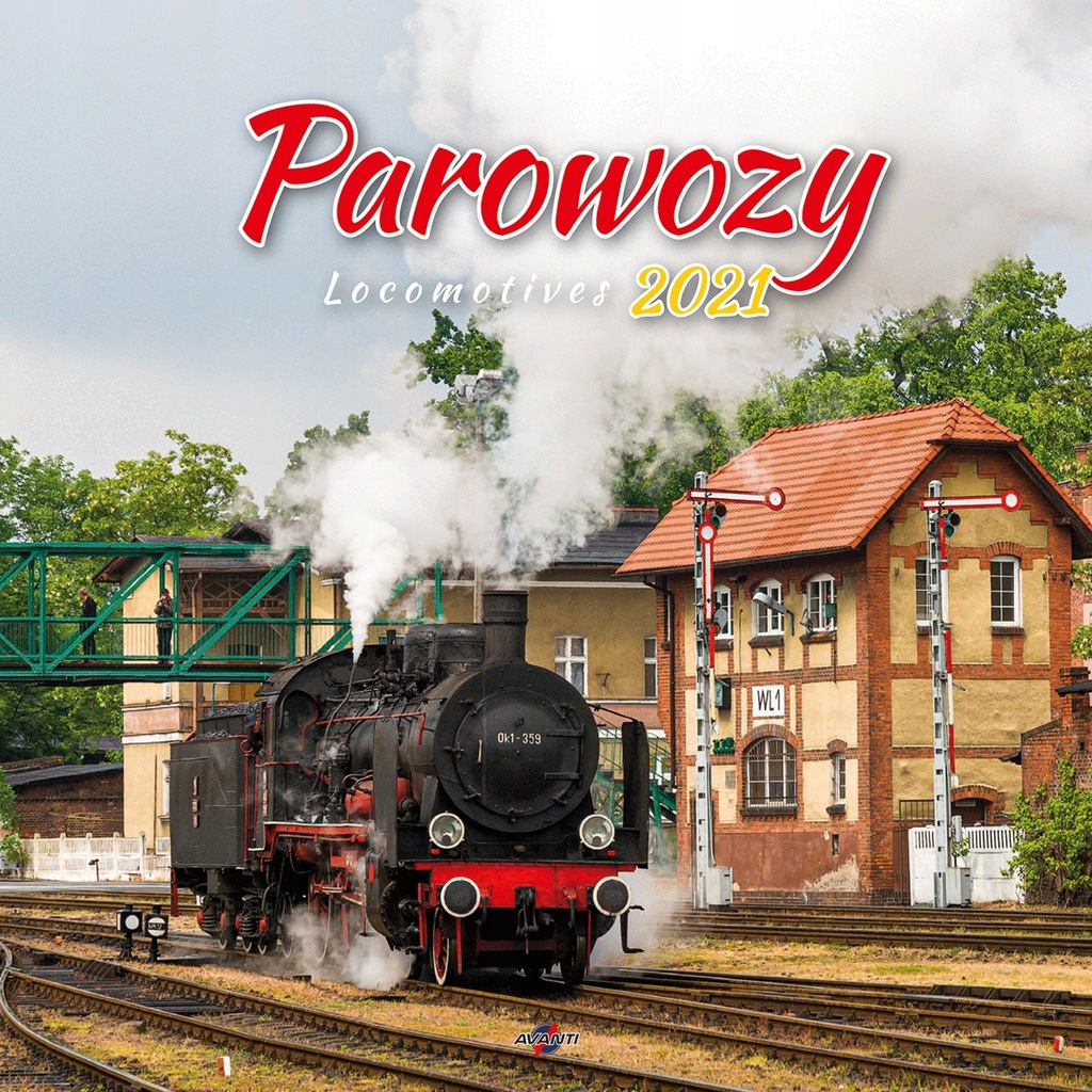 Parowozy 2021. Kalendarz Avanti - 24H