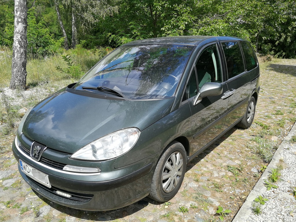 Peugeot 807 salon Polska 2006 7 foteli