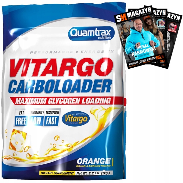 QUAMTRAX VITARGO CARBOLOADER 1000 G WĘGLOWODANY