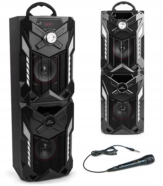 Głośnik Bluetooth BOOMBOX 100W Radio MP3 USB Wieża