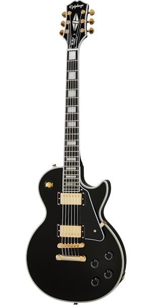 Epiphone Les Paul Custom EB Ebony - Gitara