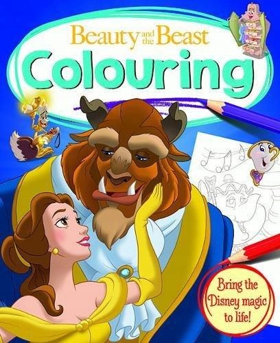 BEAUTY AND THE BEAST: Colouring Book