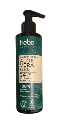 ŻEL ALOESOWY 100% ALOE VERA ORGANICZNY HEBE 200ml