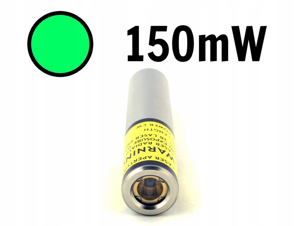 Laser liniowy zielony 150mW IP67 520nm LAMBDAWAVE