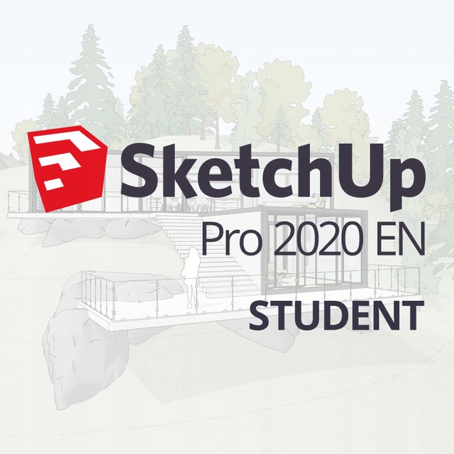 SketchUp Pro 2020 ENG - licencja studencka