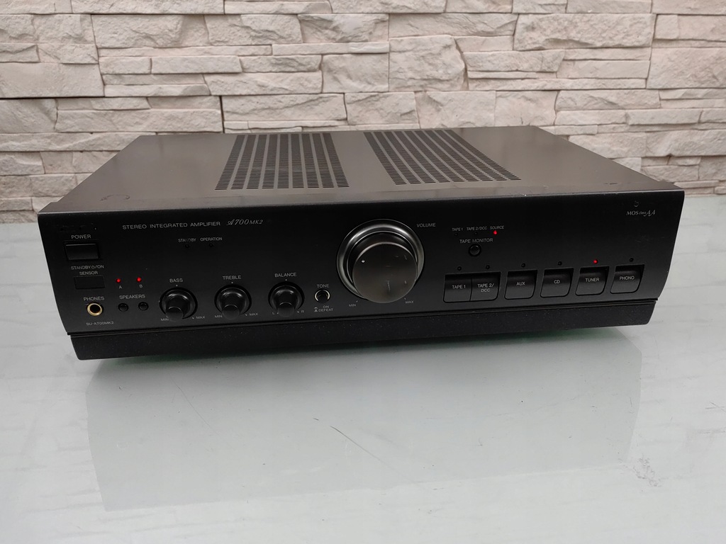 Technics SU-A700 Mk2 Uszkodzony wzmacniacz stereo