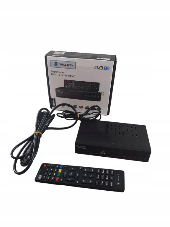 DEKODER CABLETECH DVB-T2 H265 HEVC