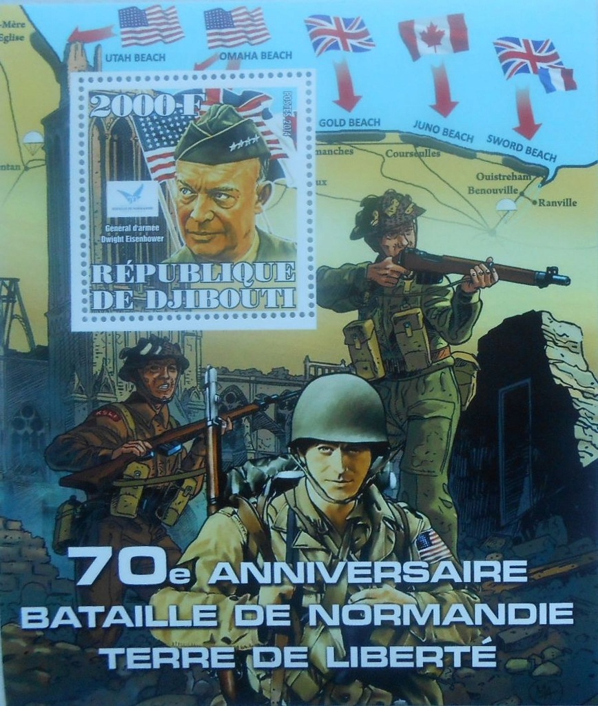 II wojna 70 rocz. Inwazji w Normandii bl. #VG1088